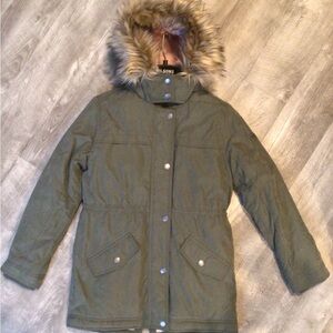 Abercrombie, kids, girls winter Parker coat